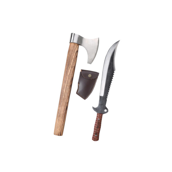 Pack of Two Axe &  Dragon Knife