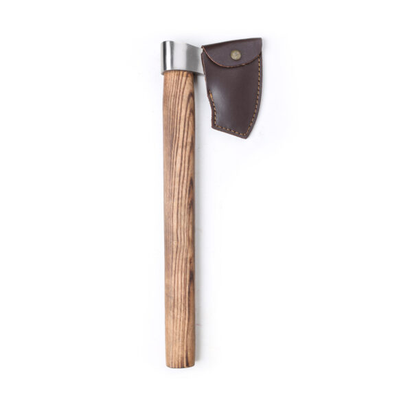 Windlass Viking Solid Steel Head Frankish Axe Medieval Throwing Axe Hardwood Shaft Tomahawk - Image 2